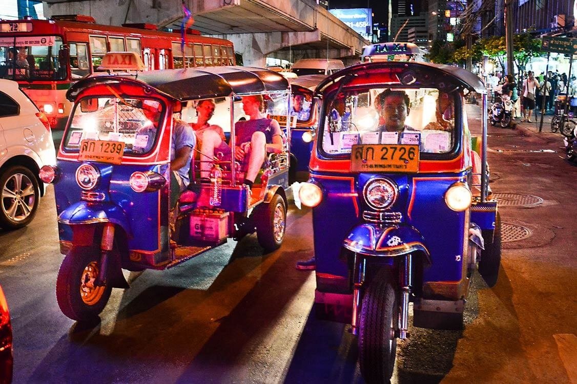Phương tiện di chuyển ở Thái Lan thông dụng