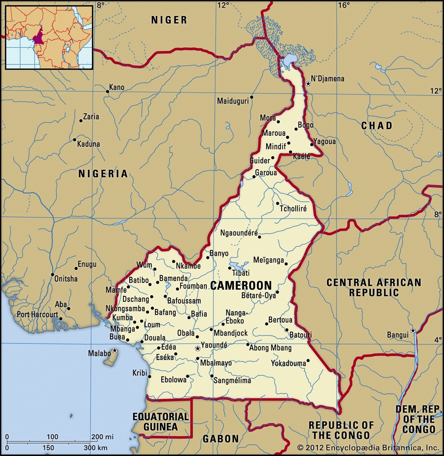 ý nghĩa đằng sau tên gọi của Cameroon