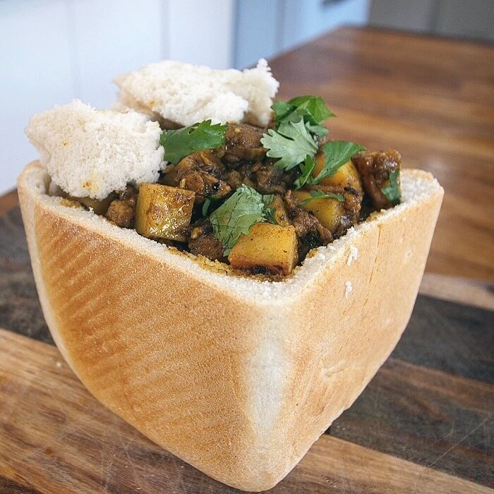 Bunny chow, Nam Phi