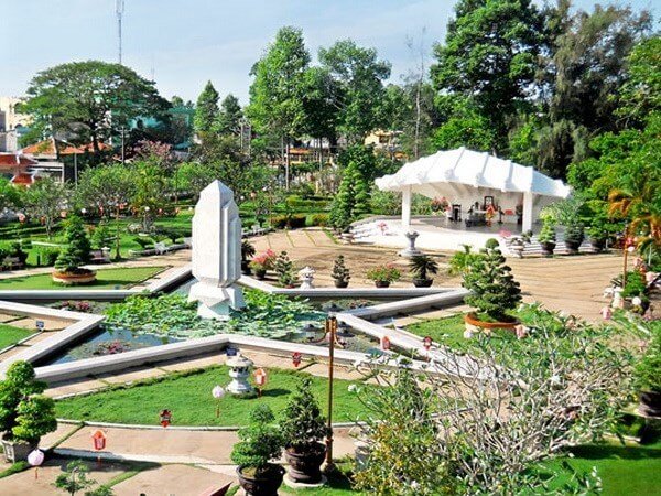 địa điểm chụp hình đẹp ở đồng tháp: Khu di tích Nguyễn Sinh Sắc