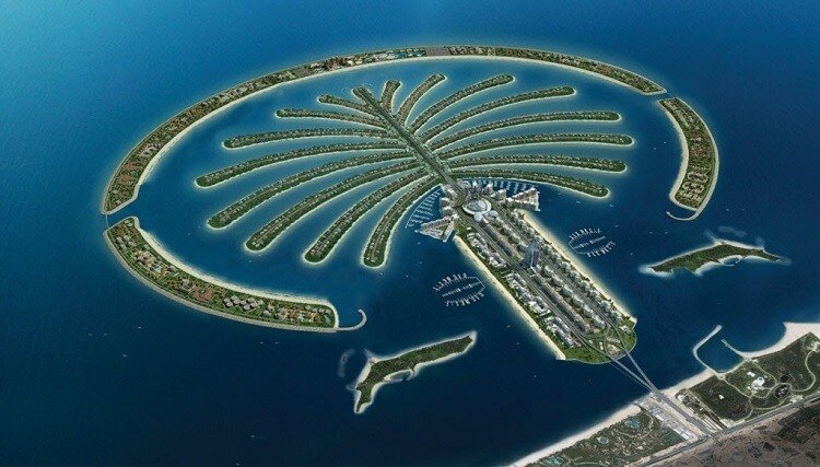 Đảo nhân tạo Palm - Dubai (UAE)