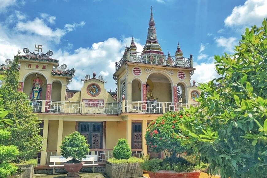Hướng dẫn di chuyển đến Chùa Tiên Châu