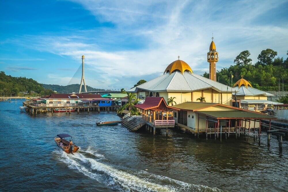 Khu làng nổi Kampong Ayer - Brunei