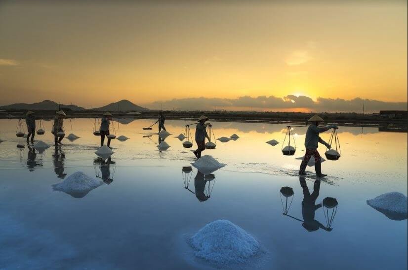 Làng muối Làng muối Cà Ná - Ninh Thuận