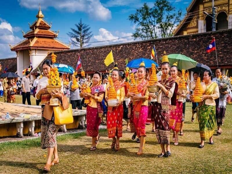 Phần hội của Lễ hội Thạt Luổng