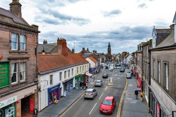Thị trấn Berwick-upon-Tweed, Northumberland, Anh: