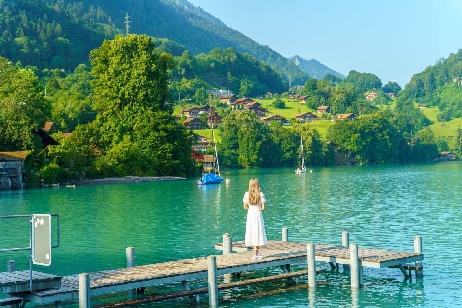 Cảnh sắc tuyệt vời thơ mộng tại hồ Brienz
