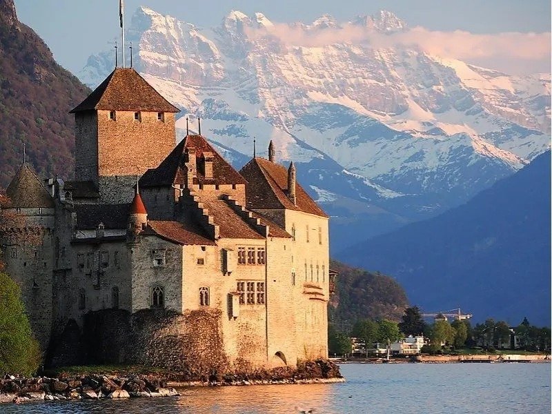 Lâu đài Chillon lừng danh hiện tại
