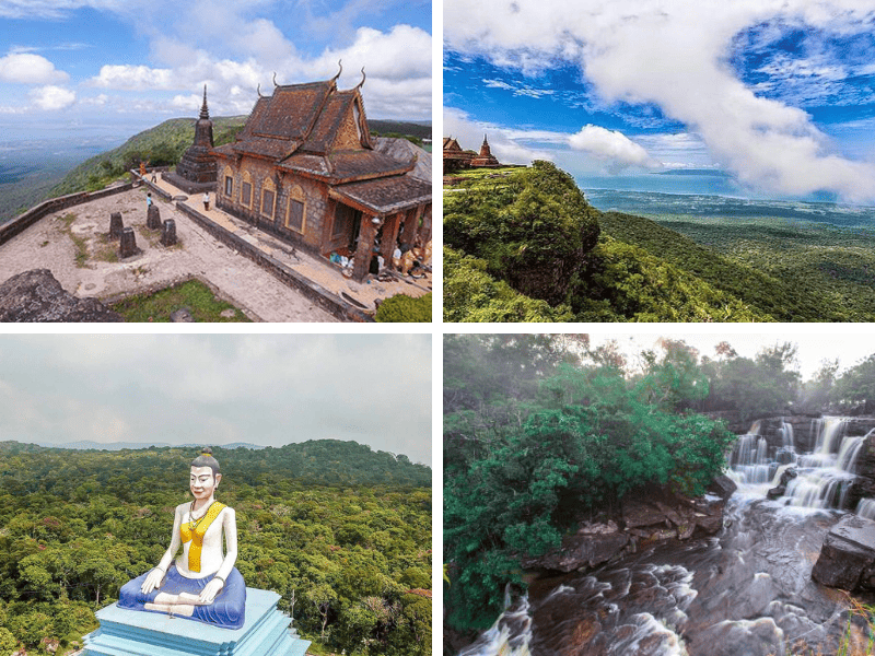 Tham quan tại cao nguyên Bokor