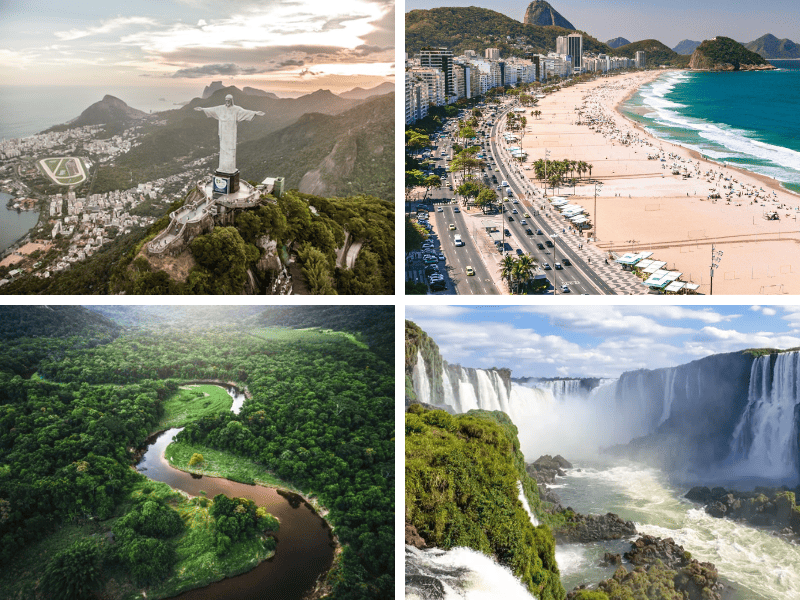 Gợi ý địa điểm du lịch Brazil