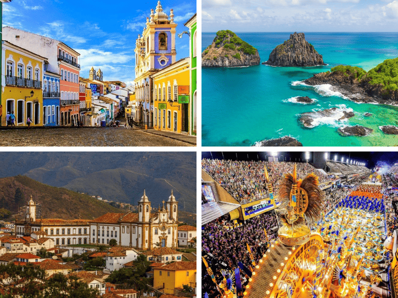 Các địa điểm checkin du lịch Brazil