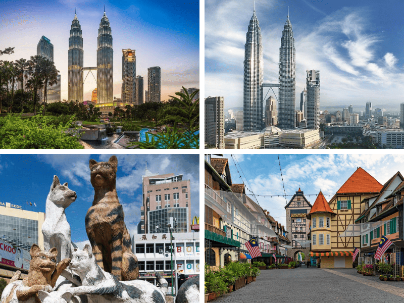 những điểm đến nổi tiếng khi du lịch Malaysia 