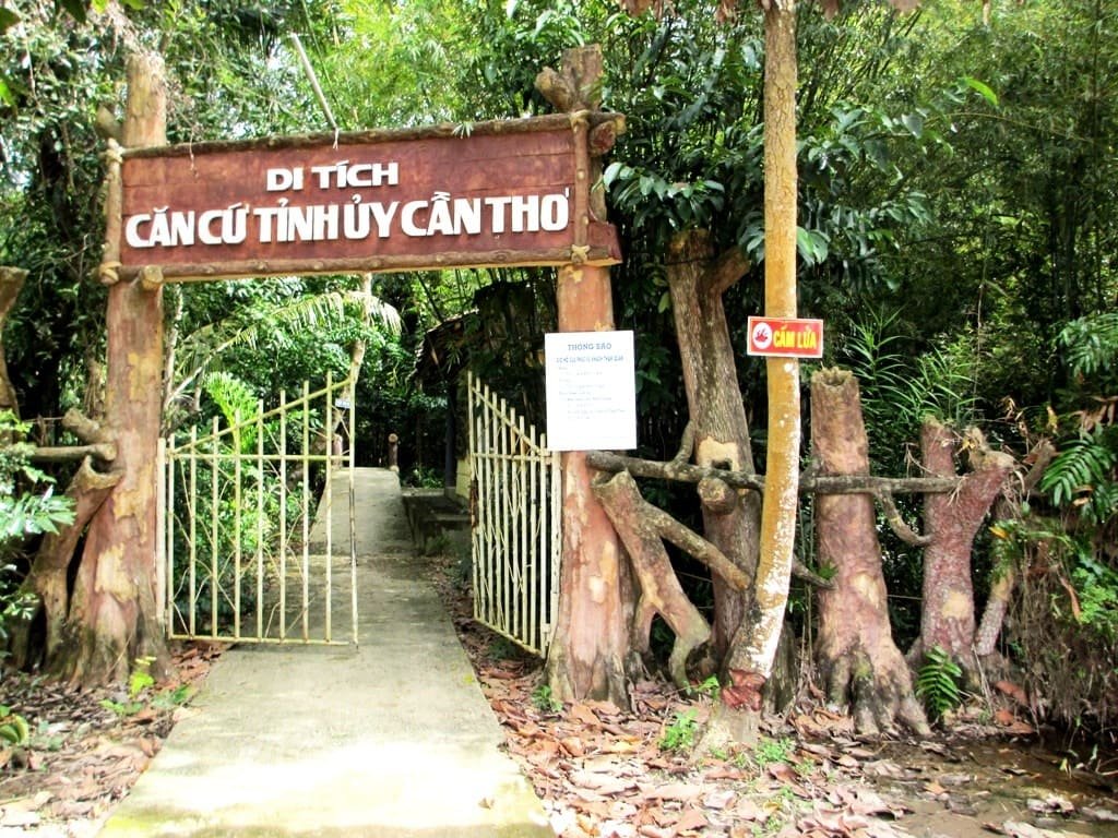 Khu di tích căn cứ tỉnh ủy Cần Thơ