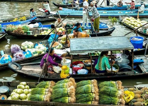 Chợ Trà Ôn – Chợ Nổi Hơn 100 Năm Tuổi Ở Vĩnh Long