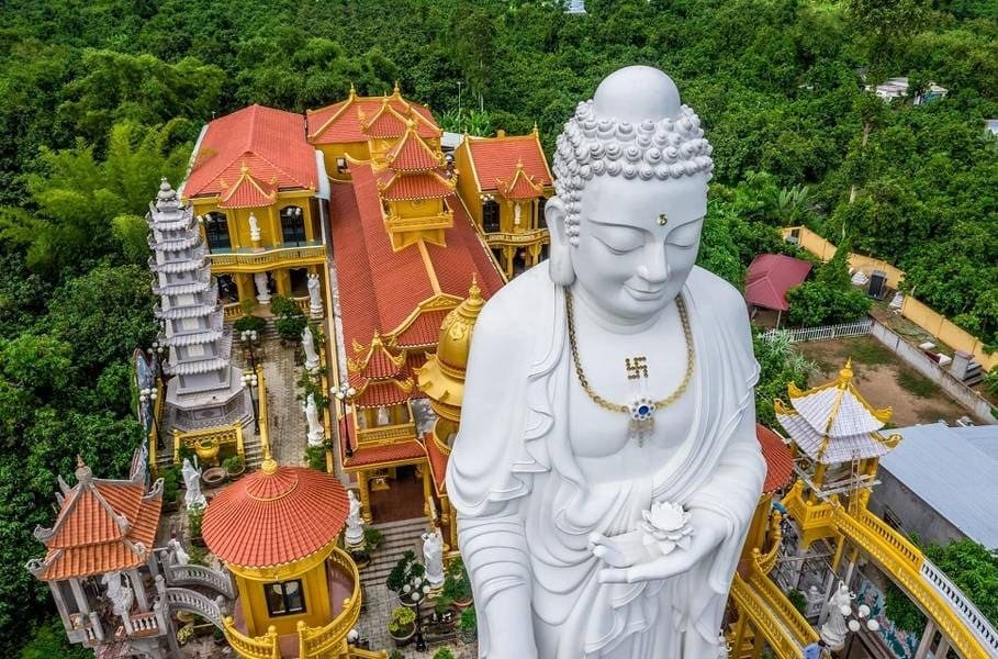 Chùa Phước Thành: Nét kiến trúc độc đáo ít người biết 4 Kiến trúc chùa Phước Thành tại An Giang
