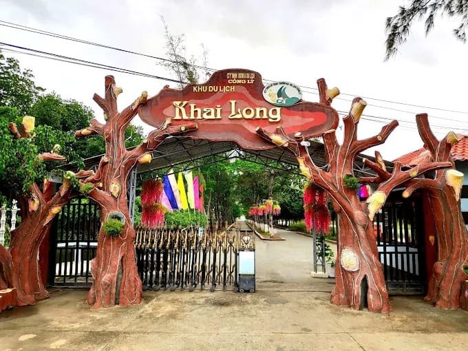 Khu du lịch Khai Long thuộc Khu du lịch Mũi Cà Mau